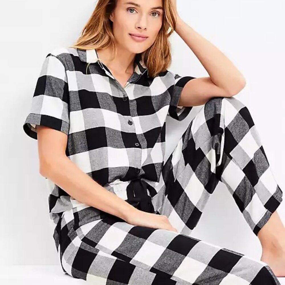 NWT Buffalo Plaid Flannel PJ Set